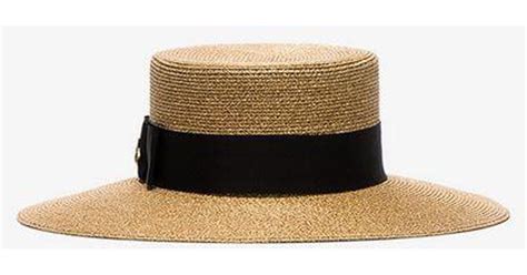 straw hat that says gucci|gucci straw hat with bee.